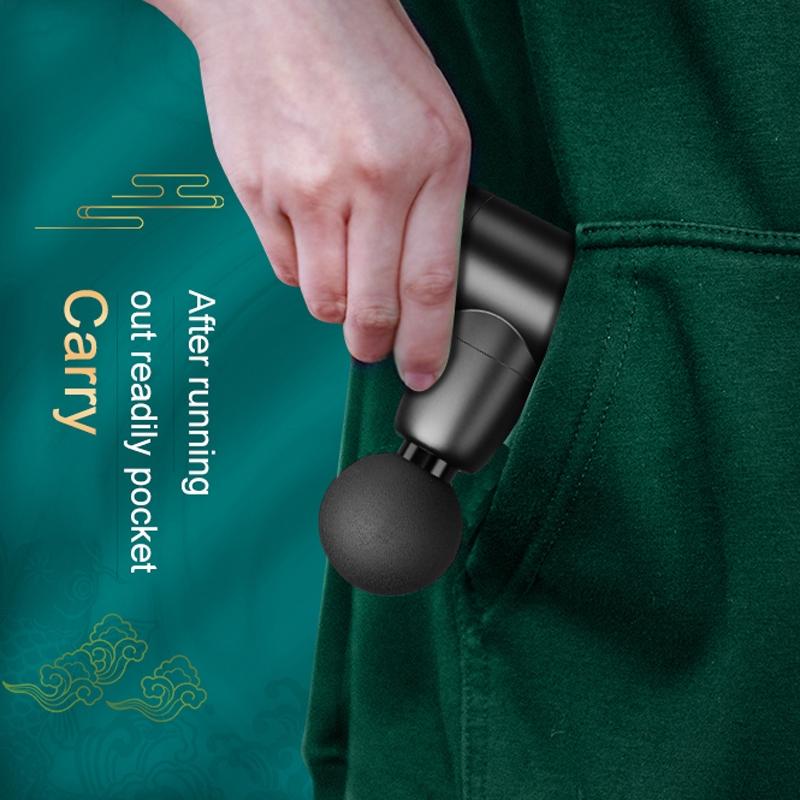 Compact Multi-Gear Fascial Massager For Home Use - White