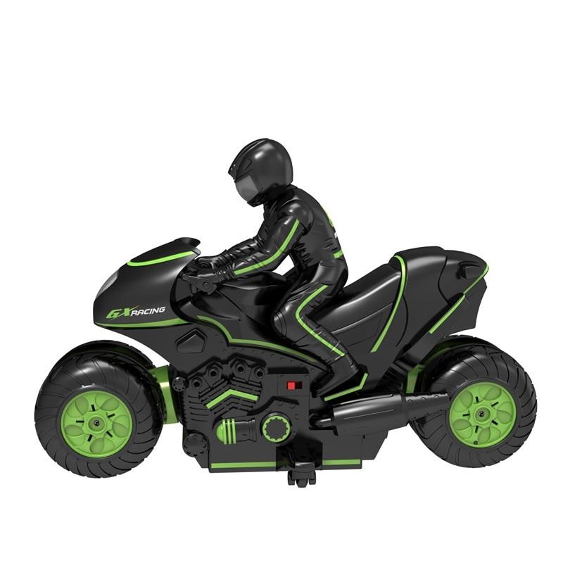 High-speed 2.4g Rc Motorcycle for Drifting and Off-road Riding - Black Orange