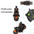 High-speed 2.4g Rc Motorcycle for Drifting and Off-road Riding - Black Orange