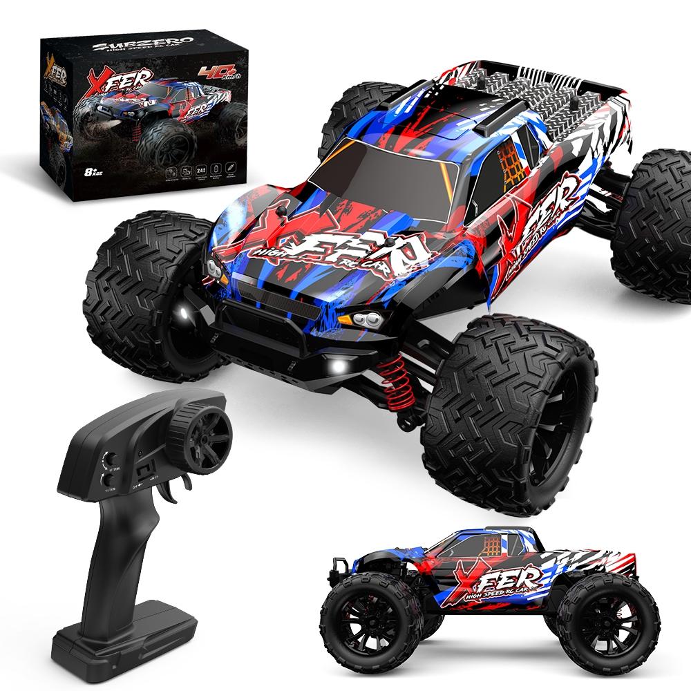 High Speed 1 16 Rc 4wd Car - Full Scale - Orange