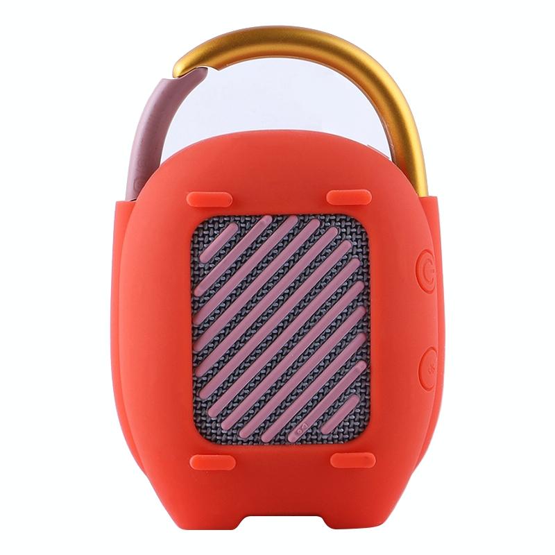 Silicone Protective Case for Jbl Clip 4 Bluetooth Speaker - Red