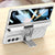 For Samsung Galaxy Z Fold4 5G Magnetic Armor Case With Push Pen - Silver