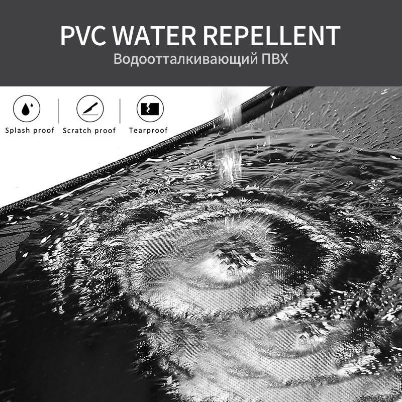 Water Repellent Multi Function Chest Bag With Usb Port Size S Gray