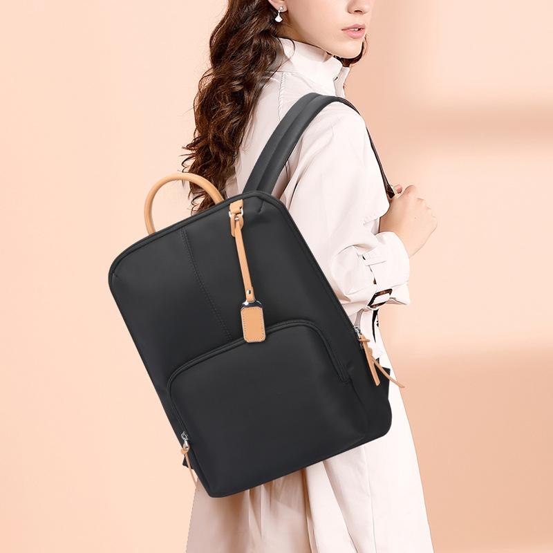 14-inch Thin & Light Waterproof Business Backpack - Pink