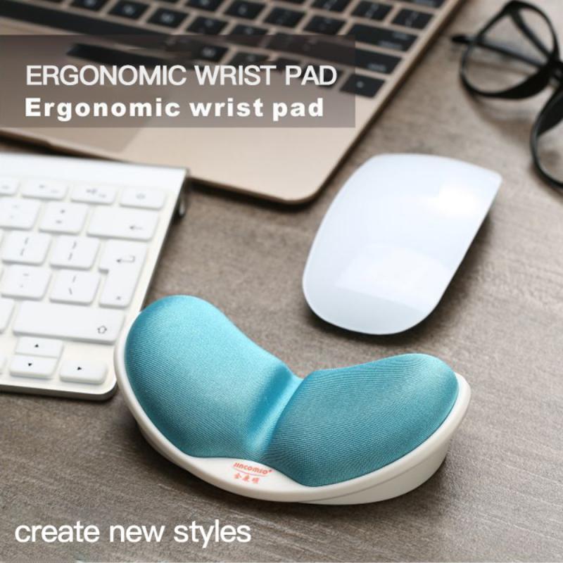 Memory Foam Wrist Rest For Keyboard & Mouse - Blue