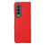For Samsung Galaxy Z Fold4 5G Litchi Texture Case - Two Tone - Red