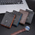 Secure Multi-card Wallet with Rfid Protection - Coffee