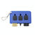 3-piece Portable Golf Groove Cleaning Brush - Blue