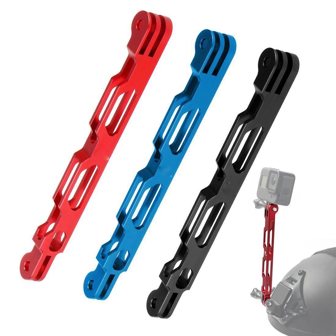 Aluminium Extension Arm for Action Cameras - 16.5cm - Blue