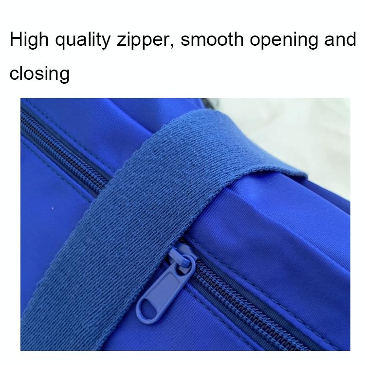 Travel & Fitness Crossbody Bag - Waterproof Nylon - Black