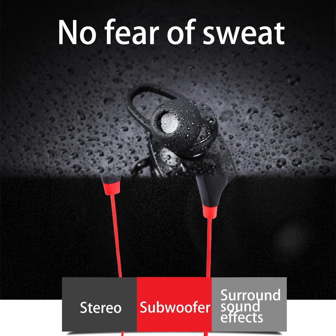 Wireless Bluetooth Earphones with Mic & Control - M8 - Black