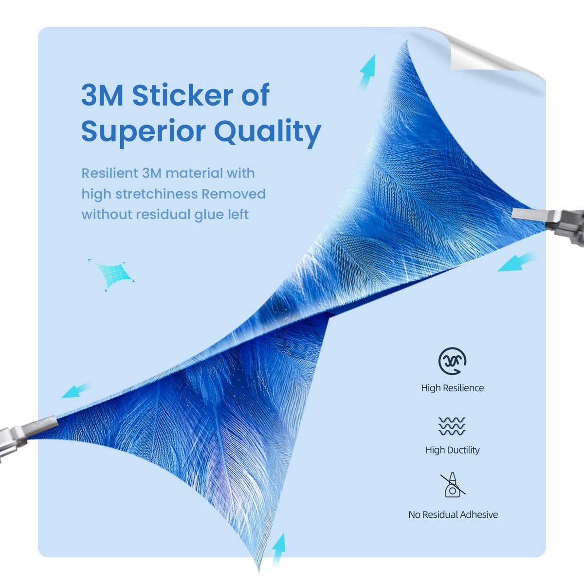 Sports Camera Accessories for Insta360 Ace Pro - Amagisn Body Sticker - Carbon Fiber