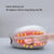 Rechargeable Hot Hand Massager K-901 Electric Airbag Kneading - Pink