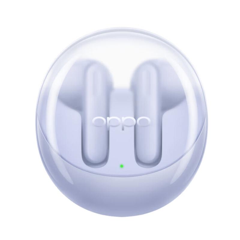 Wireless Bluetooth Earphones with Noise Reduction for Calls and Music - Semi-in-ear Design - Purple