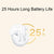 Wireless Bluetooth Earphones with Noise Reduction for Calls and Music - Semi-in-ear Design - Purple