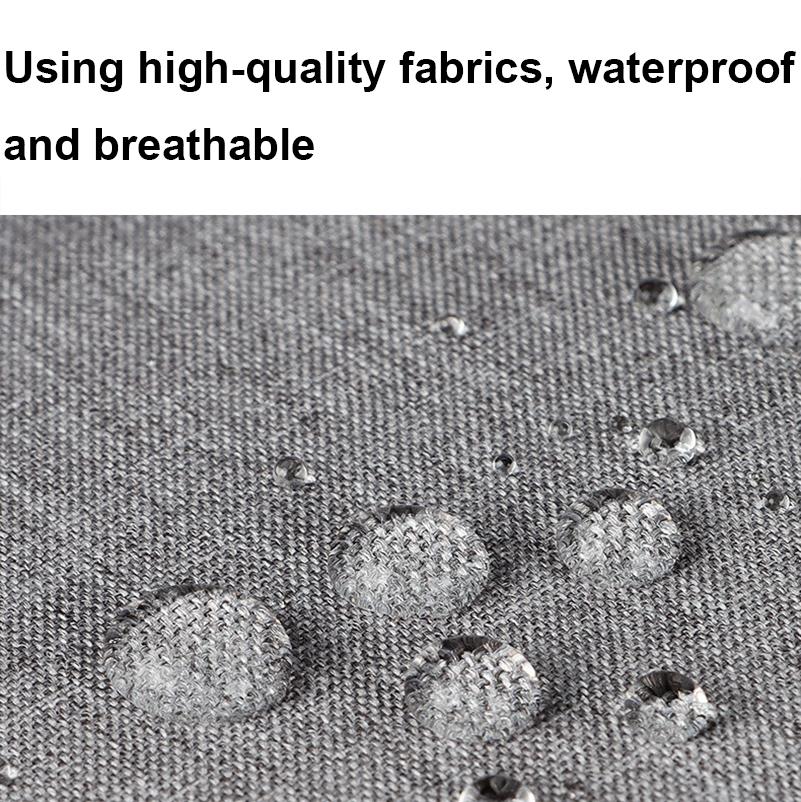 13.3 Inch Waterproof Laptop Handbag with Shock-absorbing Capacity - Mysterious Black