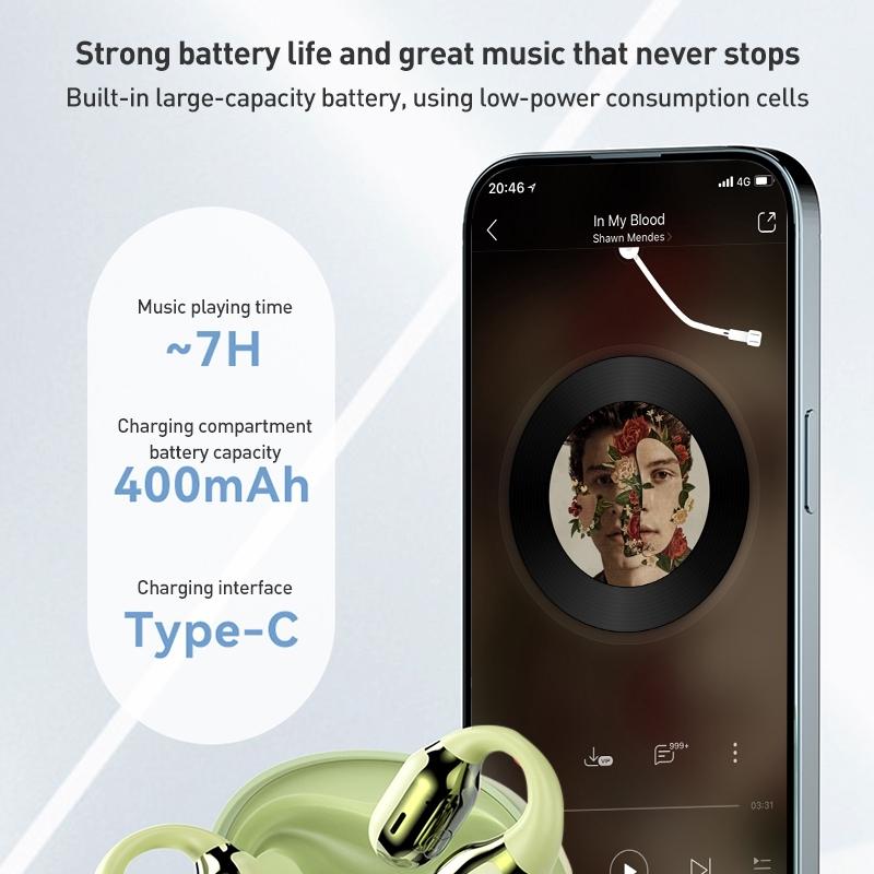 Symphony Gs09s Tws Bluetooth Earphones - Zga Air Conduction - White