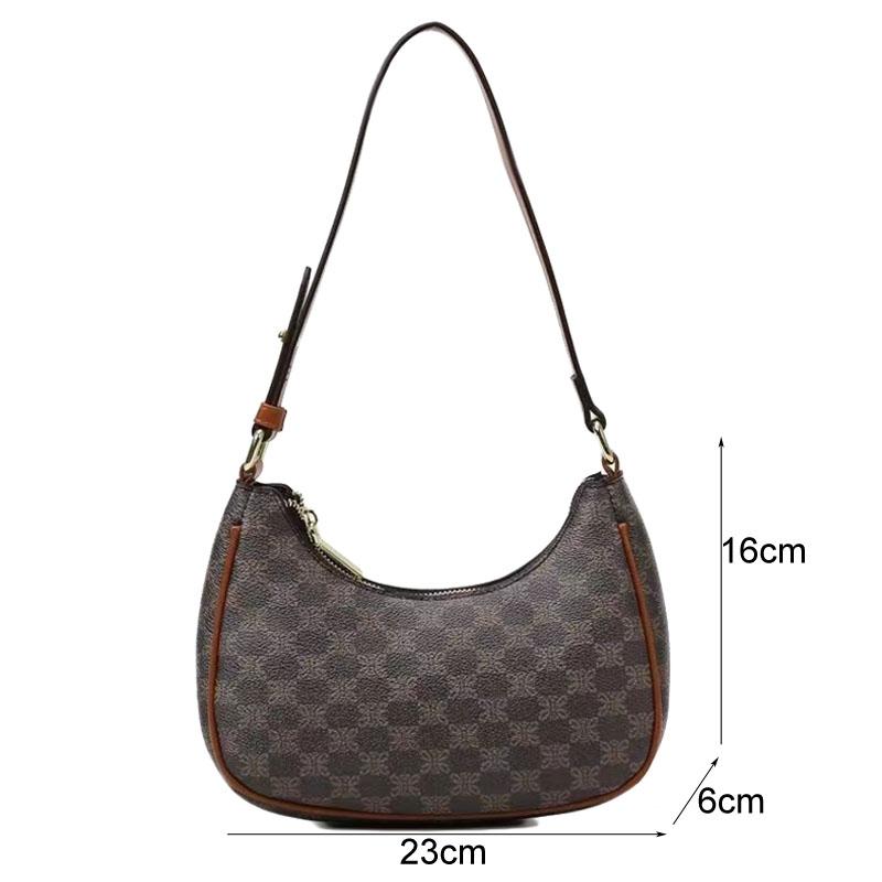 Versatile Pu Leather Tote Bag For Women - Coffee