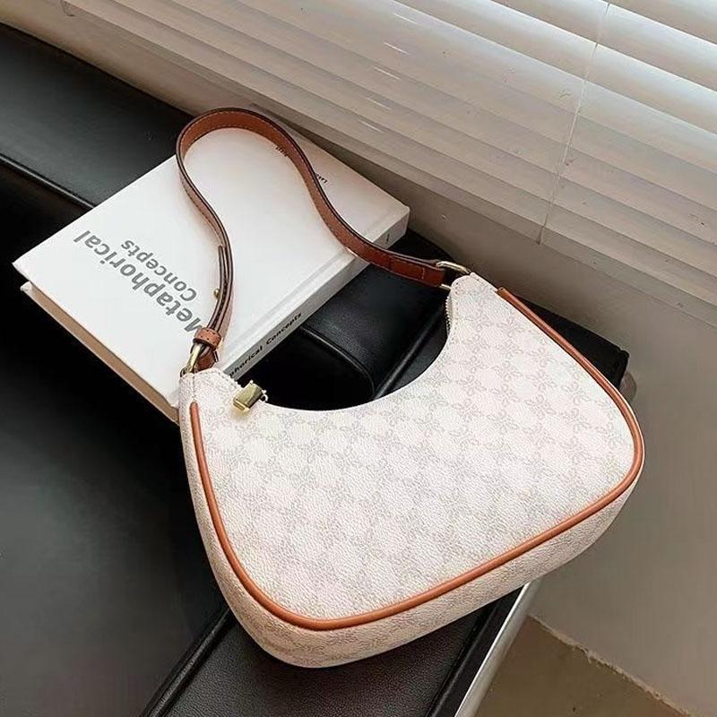 Versatile Pu Leather Tote Bag For Women - Coffee