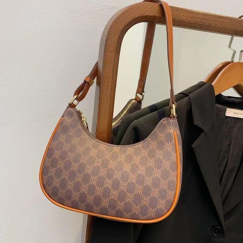 Versatile Pu Leather Tote Bag For Women - Coffee