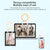 Clip-on Half-ring Fill Light for 10cm Mobile Phones - White