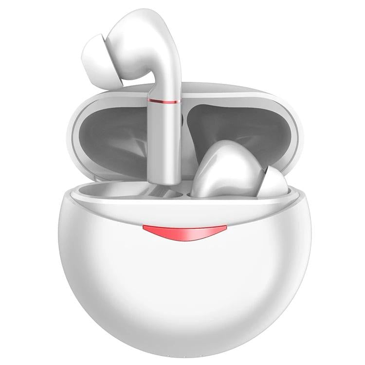 T & g T50 Sport Tws Bluetooth Earbuds with Noise Canceling and Mic - White