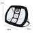 Foldable Square Golf Net for Indoor Practice - Green