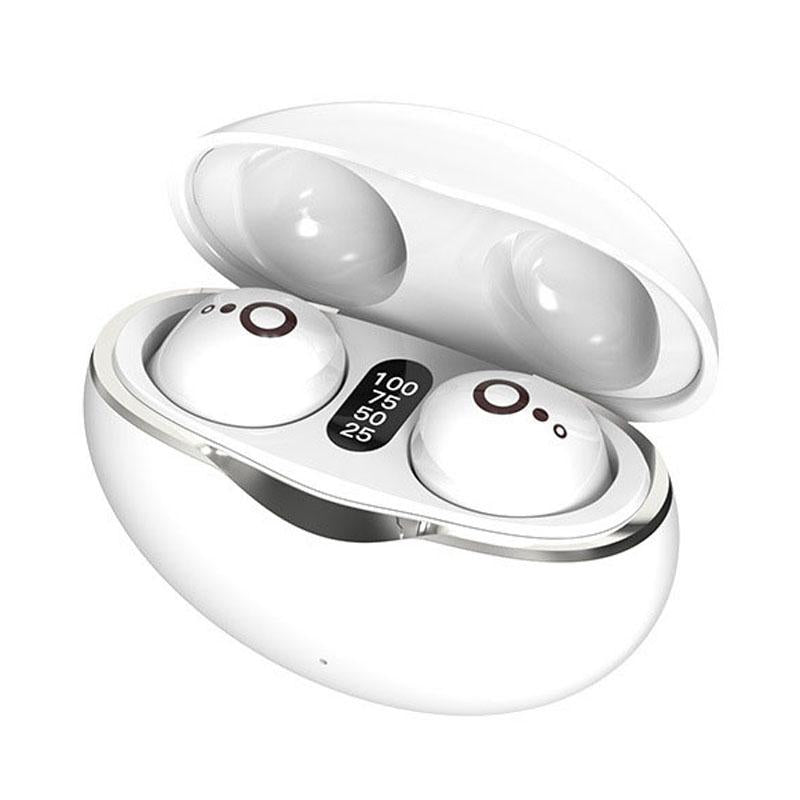 Mini Wireless Sports Earphones with Bluetooth for Sleep - S800 - White