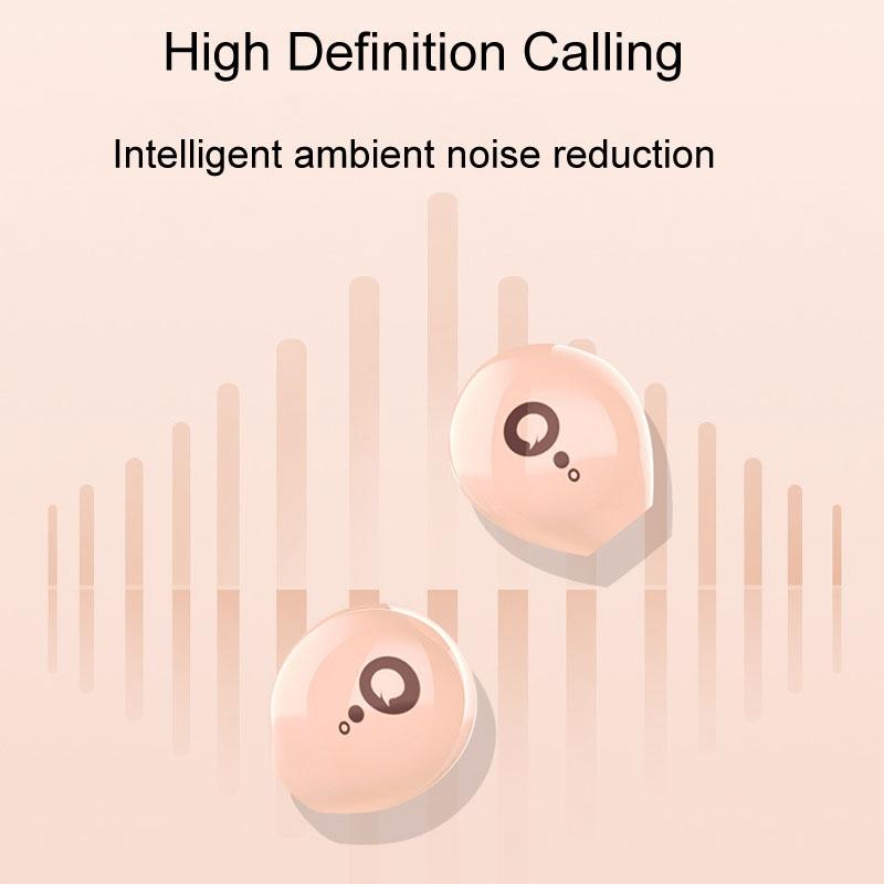 Mini Wireless Sports Earphones with Bluetooth for Sleep - S800 - White