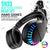 Rgb Dual-Mode Bluetooth Gaming Headset - Pink