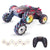 6-Wheeled Stunt Car With 2.4G Remote Control - Single Rc - Red