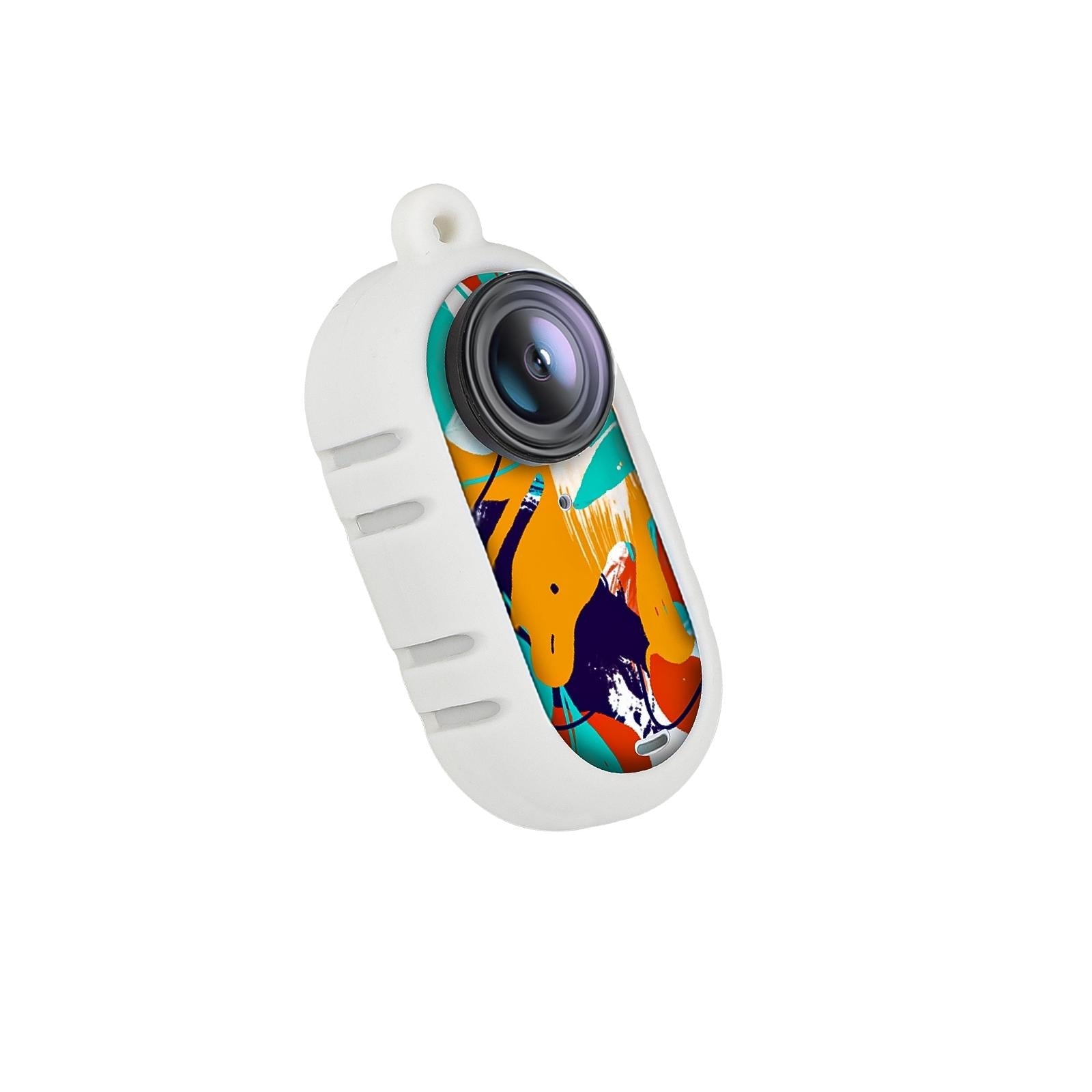 Insta360 Go 3 Silicone Case with Cooling Skin and Neck Strap - Black