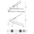 Adjustable Aluminum Laptop Cooling Bracket - Desktop - Silver