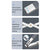Adjustable Aluminum Laptop Cooling Bracket - Desktop - Silver