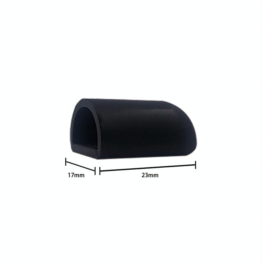 6-piece Silicone Foot Support for Xiaomi Mijia M365 Electric Scooter - Red