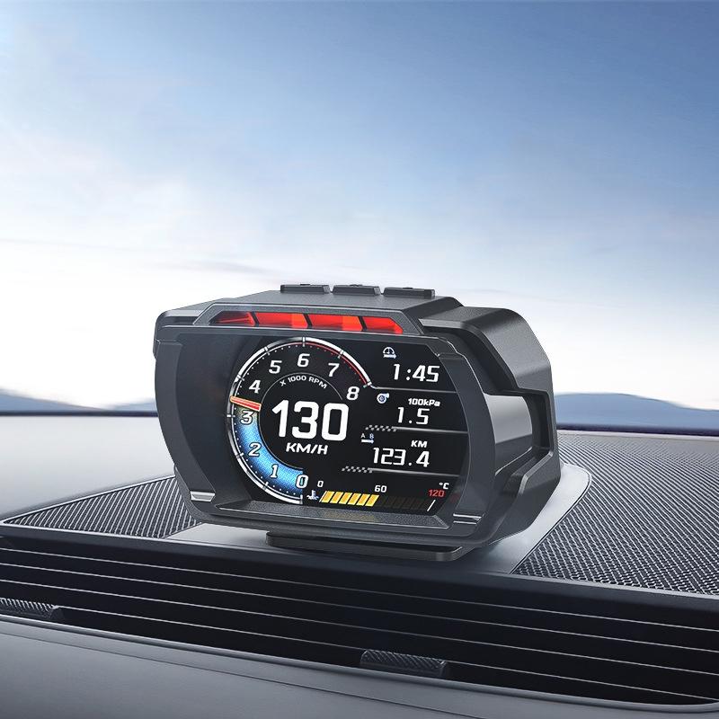 Car Obd Hud Lcd Speedometer Clear Display - Thai Version