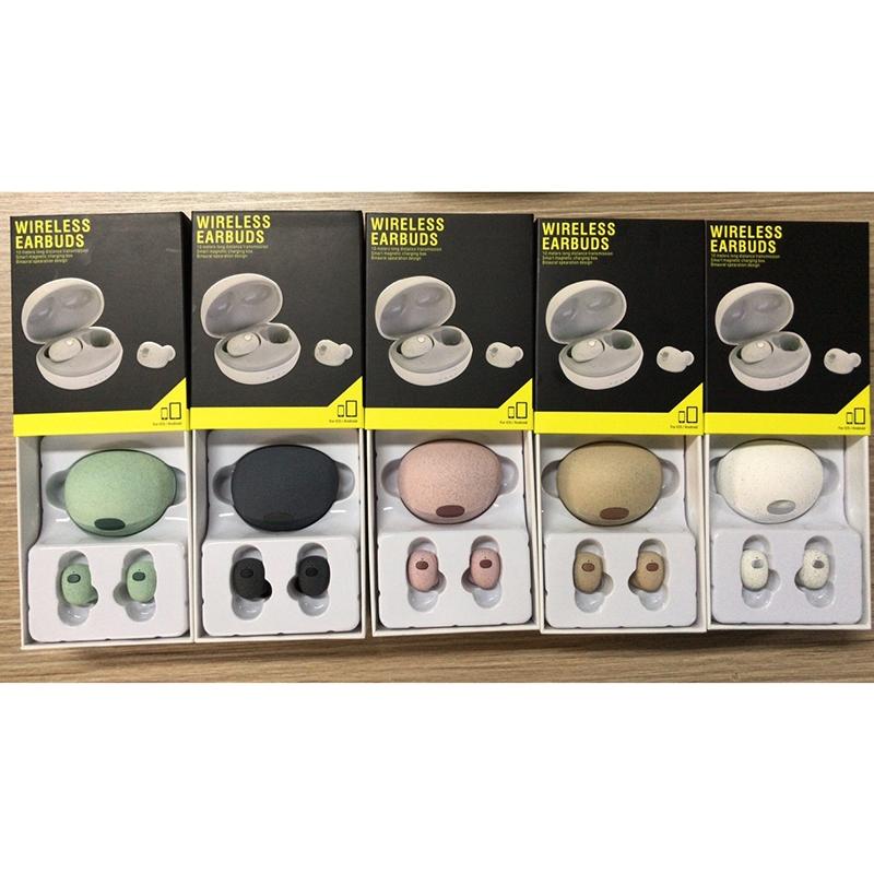 Wireless Bluetooth Earphones with 5d Sound and Magnetic Charging Box - Black