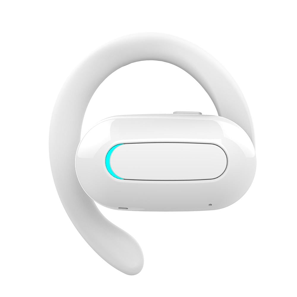 Rotatable Bluetooth Sports Earphones with Noise Reduction - Black Blue