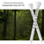 Adjustable Golf Tee Set - 30 Pieces Wooden Height Limit Spike Depth Marker - 69Mm