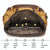Travel-ready Retro Canvas Backpack - Spacious Design - Black