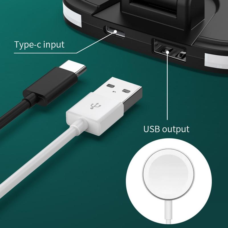 15W Multifunctional Desktop Wireless Charger - White