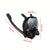 Full Dry Silicone Diving Mask for Adults - Double Tube - Black/Blue