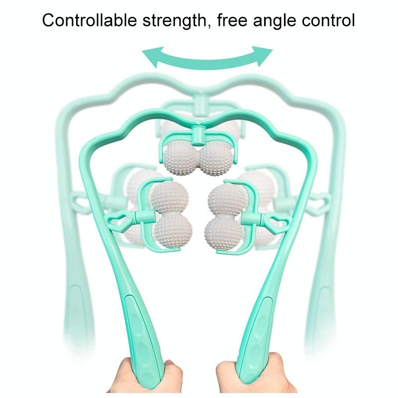 Portable Neck & Shoulder Massager Green