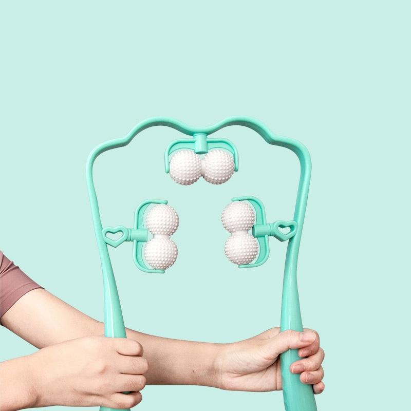 Portable Neck & Shoulder Massager Green