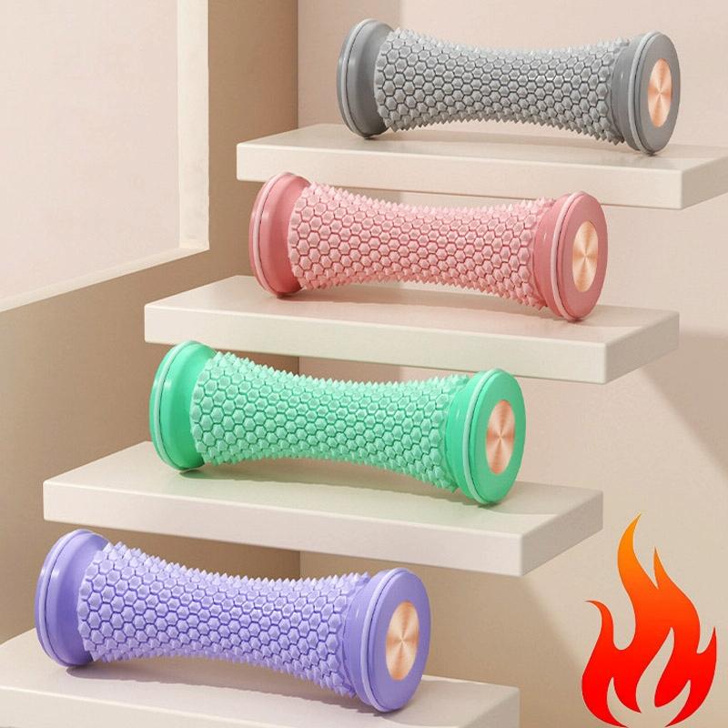 Foot Massager Roller For Plantar Fascia Relief - Gray