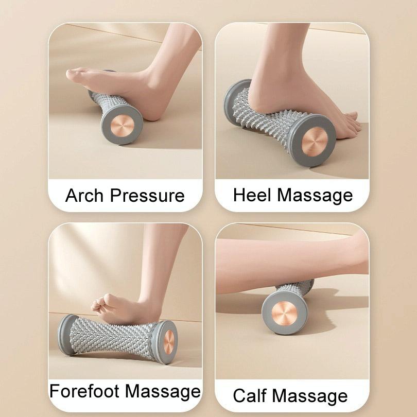 Foot Massager Roller For Plantar Fascia Relief - Gray