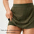 Quick Drying Women Yoga Skirt Pants Breathable & Fake Two Piece Size L - White - S