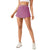 Quick Drying Women Yoga Skirt Pants Breathable & Fake Two Piece Size L - White - S