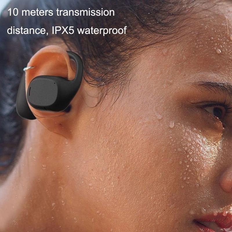 Wireless Bluetooth Sports Earphone - Js270 Hanging Ear Design - White