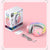 Rgb Light Gaming Headset 2M Cable - Pink
